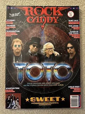 Rock Candy Issue 25 Toto Journey Queensryche Sweet Thunder • £5