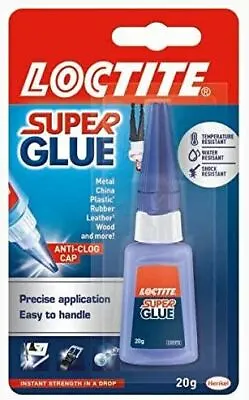 Loctite Super Glue All Purpose Adhesive Repair Clear Various Material Precise • £7.19