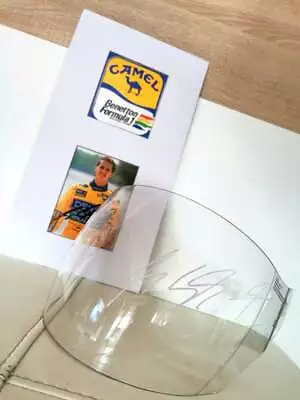 F1 FORMULA 1 MICHAEL SCHUMACHER 7X F1 World Champion Signed Helmet Visor  • $999