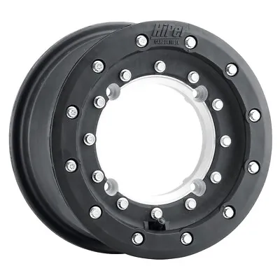 HiPer TECH 3 Front Black 10x5 4BS 4x144 Single Beadlock Wheel - 1050-HCFF-SBL-BK • $275