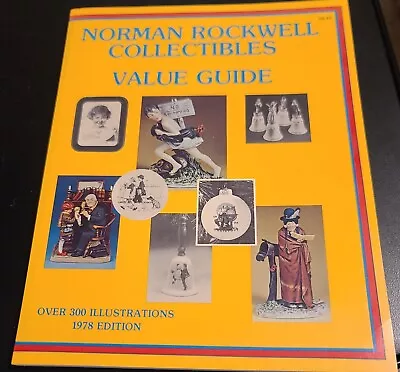Norman Rockwell Collectibles Value Guide Book 1978 Edition VG • $9.99