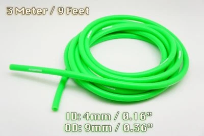 $10.99 • Buy 3 Metre Green Silicone Vacuum Hose Air Engine Bay Dress Up 4mm Fit Alfa Fiat
