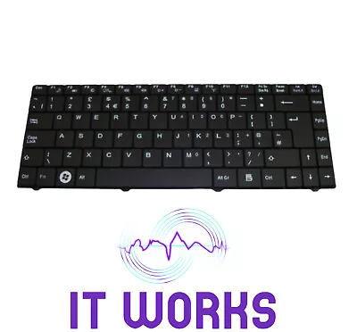 TESTED Genuine E-System Sorrento V092328EK4 Laptop UK Keyboard • £18.95