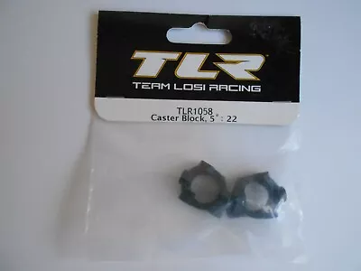 Team Losi Racing TLR 22 Caster Block 5 Degree (Pr) TLR1058 New 22T 22 SCT • £4