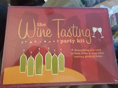 $12.99 • Buy Sealed The Wine Tasting Party Kit For A Great Night At Home, Retails $25