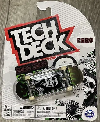 New Tech Deck Rare ZERO Chris Cole Skull Fingerboards Skateboards SK8 • $24.95