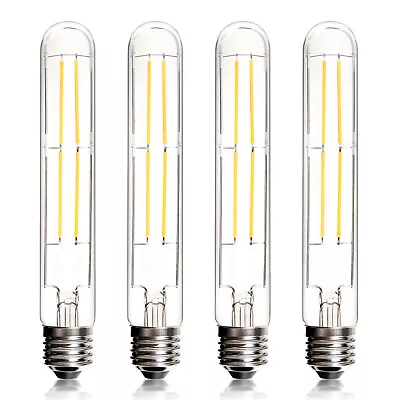 BRIMAX Dimmable E27 LED Bulbs 8W 4W Edison Bulb Tubular T10 LED AC230V Bulb 4Pcs • £17.99