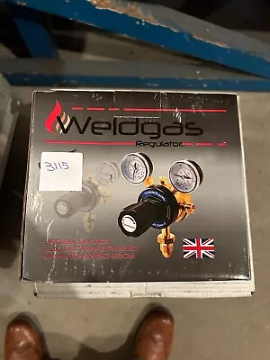 3115 Weldgas 2 Stage 2 Gauge Acetylene Regulator • £50