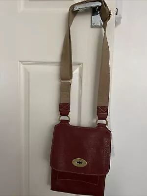 Mulberry Messenger Bag Fab Condition Bag Redy/ Brown • £82