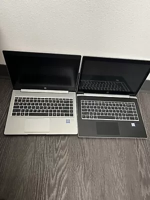 LOT Of 2 HP ProBook 440 G6 And 440 G5 No SSD No OS Laptop UNTESTED • $149