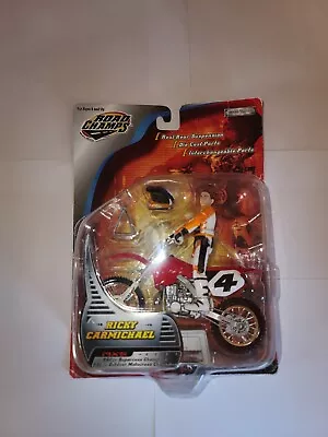 Road Champs MXS Ricky Carmichael Jakks Honda Cr 250 Rare Moto X Dirt Bike Toy • $45