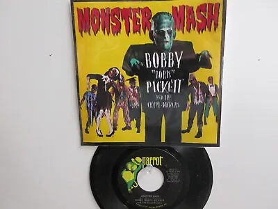 💥 ' Bobby   Boris   Pickett ' Hit 45+picture ][the Monster Mash]   1973 !  💥 • $17.99