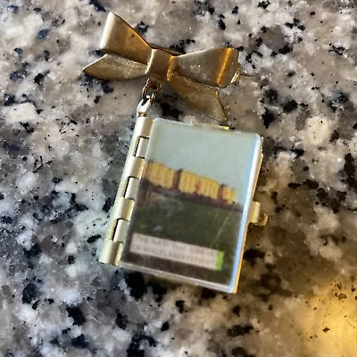 £7 • Buy Wales Library  Souvenir- Huggy/ Vintage Folding Book Brooch