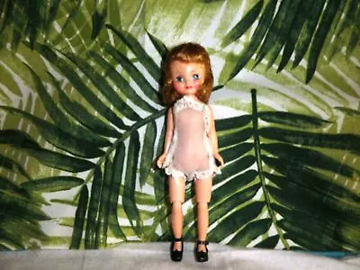 1950s Am Ch 8  Lt Brown Hair Betsy McCall Doll Chemise Shoes  #57 • $67