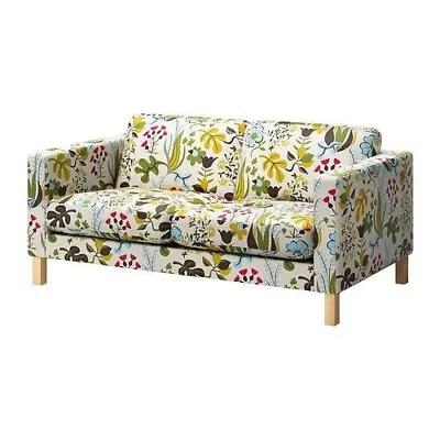 Genuine Ikea Karlstad Cover 2-Seat Sofa Blomstermala Multicolour 602.491.73 • £350