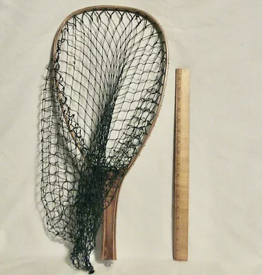 Mcm Vintage Laminated Wood Trout Fishing Landing Net • $45