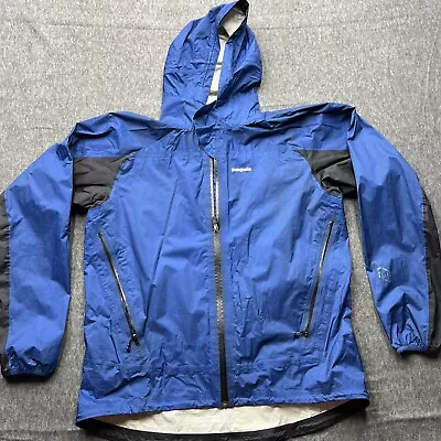 Patagonia CSS Soft Shell/RainJacket Blue Men's L Waterproof Sealed Seams Blue • $45