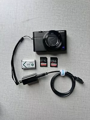 Sony Cyber-shot DSC-RX100M4 RX100 IV Digital Camera (with Accessories) • $399.99