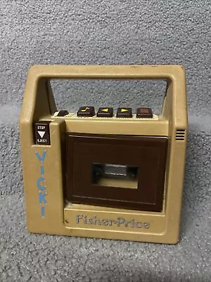 Vintage 1980s Fisher Price  Cassette Player Tape Recorder 826 Parts Only • $10