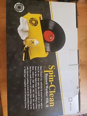 Spin-Clean Record Washer MKII Complete Vinyl Record Cleaning Machine Cleaner Kit • $60