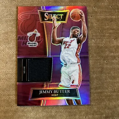 2021-22 Select Jimmy Butler Patch Game Used /99 Heat • $24.99
