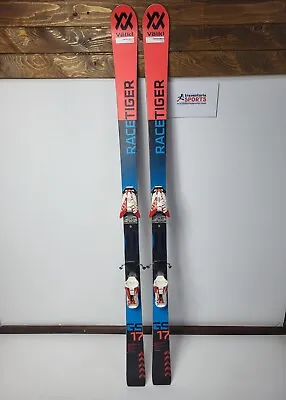 Volkl Racetiger GS 161 Cm Ski + Marker 110  Bindings Fun Snow Winter Sport • $259.99