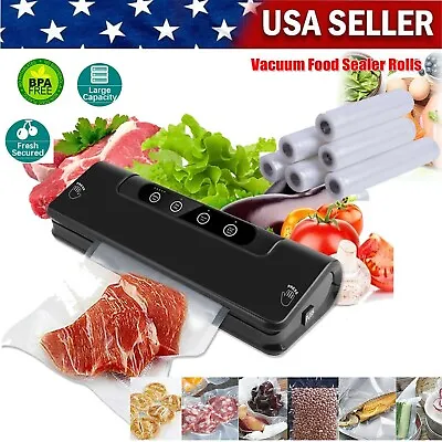 Vacuum Sealer Saver Machine Storage Sealing +4 Seal Bag Food Packaging Machine • $59.89