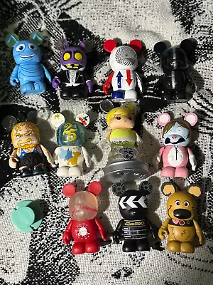 Vinylmation Misc Lot Of 11 Bugs Life Spirograph Bunny Dial Zipper Chaser • $19.99