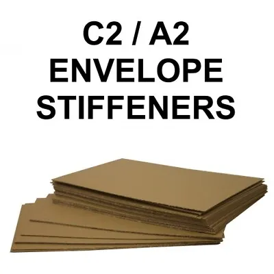 C2 A2 Envelope STIFFENER STRONG Double Wall Cardboard Layer Pad 424mm X 595mm • £16.76