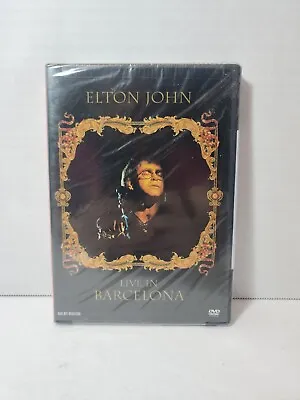 Elton John - Live In Barcelona Sealed  DVD Rare OOP • $29.95