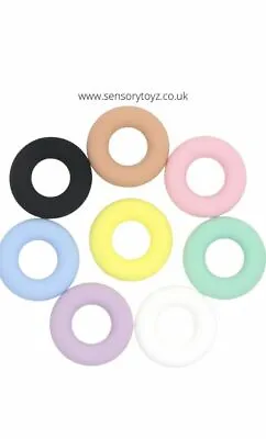 £1.35 • Buy 1x Round Silicone Silicone Beads Ring 43mm