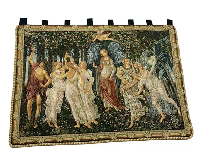 Sandro Botticelli -La Primavera Medieval Wall Hanging Tapestry 36x28 Inches • $125