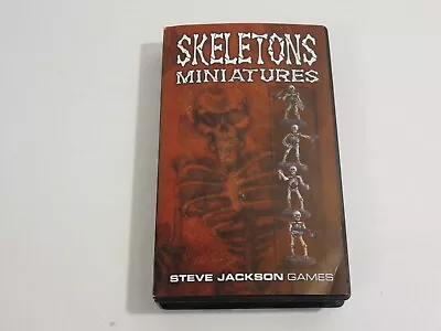 Skeletons Miniatures Steve Jackson Games New Unused Case Miniature Metal Figures • $9.99