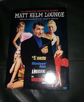 Matt Helm Lounge (Silencers/Wrecking Crew/Ambushers/Murderers Row) (DVD 2005 … • $99