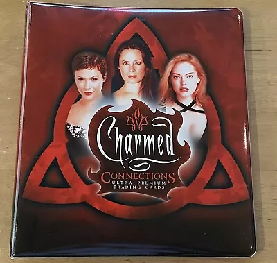 Charmed  Connections Ultra Premium Trading Cards Binder Inkworks 2004 • £25.95