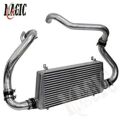 Front Turbo Intercooler Kit For Nissan 240SX 180SX S13 CA18DET 1989-1994 Black • $362.81