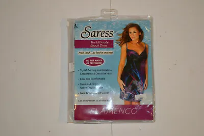 £19.33 • Buy Saress The Ultimate Beach Dress Color Flamenco Size L (12-14) NEW