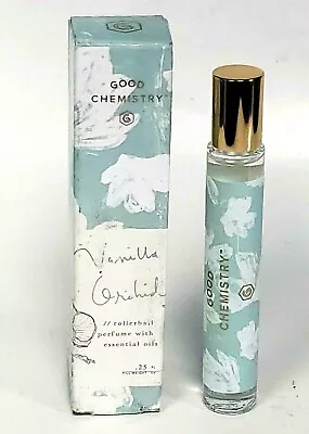 Good Chemistry VANILLA ORCHID Rollerball Perfume W/ Essential Oils .25 OZ New • $21