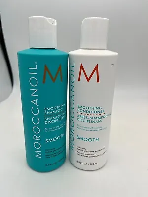 Moroccanoil Smoothing Shampoo & Conditioner Set Unruly & Frizzy Hair 8.5 OZ • $36.99