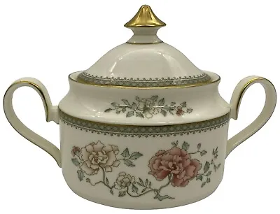 Minton Jasmine Sugar Bowl & Lid • $40