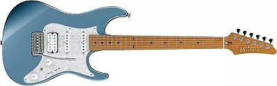 Ibanez Prestige AZ2204 Electric Guitar Ice Blue Metallic ICM With Hard Case • $1790.38