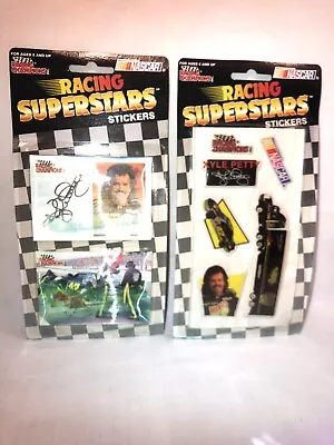 Kyle Petty NASCAR Racing Stars Memorabilia Stickers Emblems 1991 Vintage • $5.99