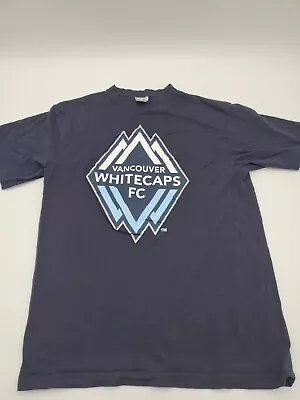 Vancouver Whitecaps FC Shirt Mens Small Soccer Blue MLS..#2575 • $6.60