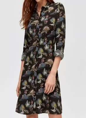 Warehouse BNWT Landscape Shirt Mini Dress Size 14 New RRP £49 • £4.20