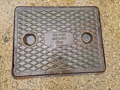 Cast Iron Manhole Drain Cover & Frame 655mm X 510mm Rounded Corners Very Heavy • £140