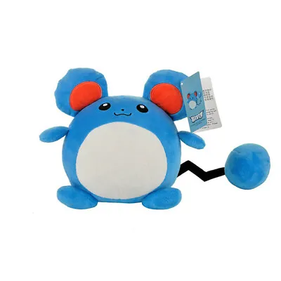 Cute BIG Marill 9 INCH Soft Best Gifts For Anime Cartoon Plush Doll Figure • $22.50