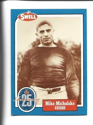 1988 Philadelphia Gum #82 Mike Michalske Card Green Bay Packers HOF • $1.09