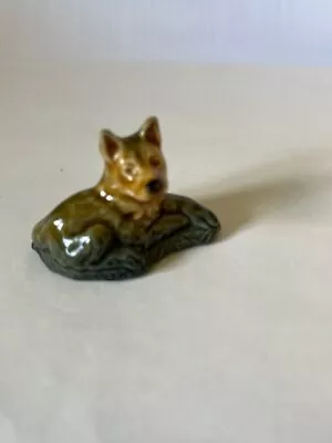 Collectable Wade Whimsies Alsatian  • £2.50