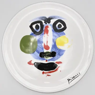 $125 • Buy Picasso Living Face Plate 1963 PP-8 Pablo Masterpiece Editions Succession 11.5 