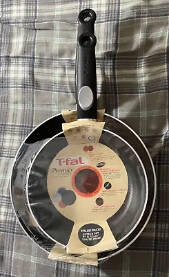 T-Fal Premier Collection Two (2) Piece 8” And 10.25  Saute Pans (Factory Sealed) • $32